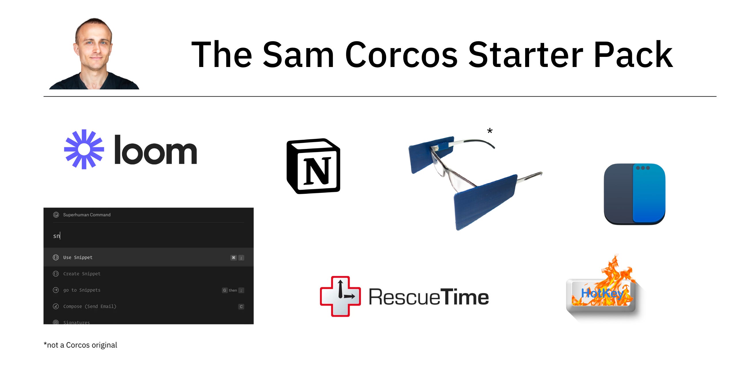 The Sam Corcos starter pack, image courtesy of The Generalist